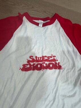 Aerosmith Sweet Emotion Graphic Baseball Tee Men's Large